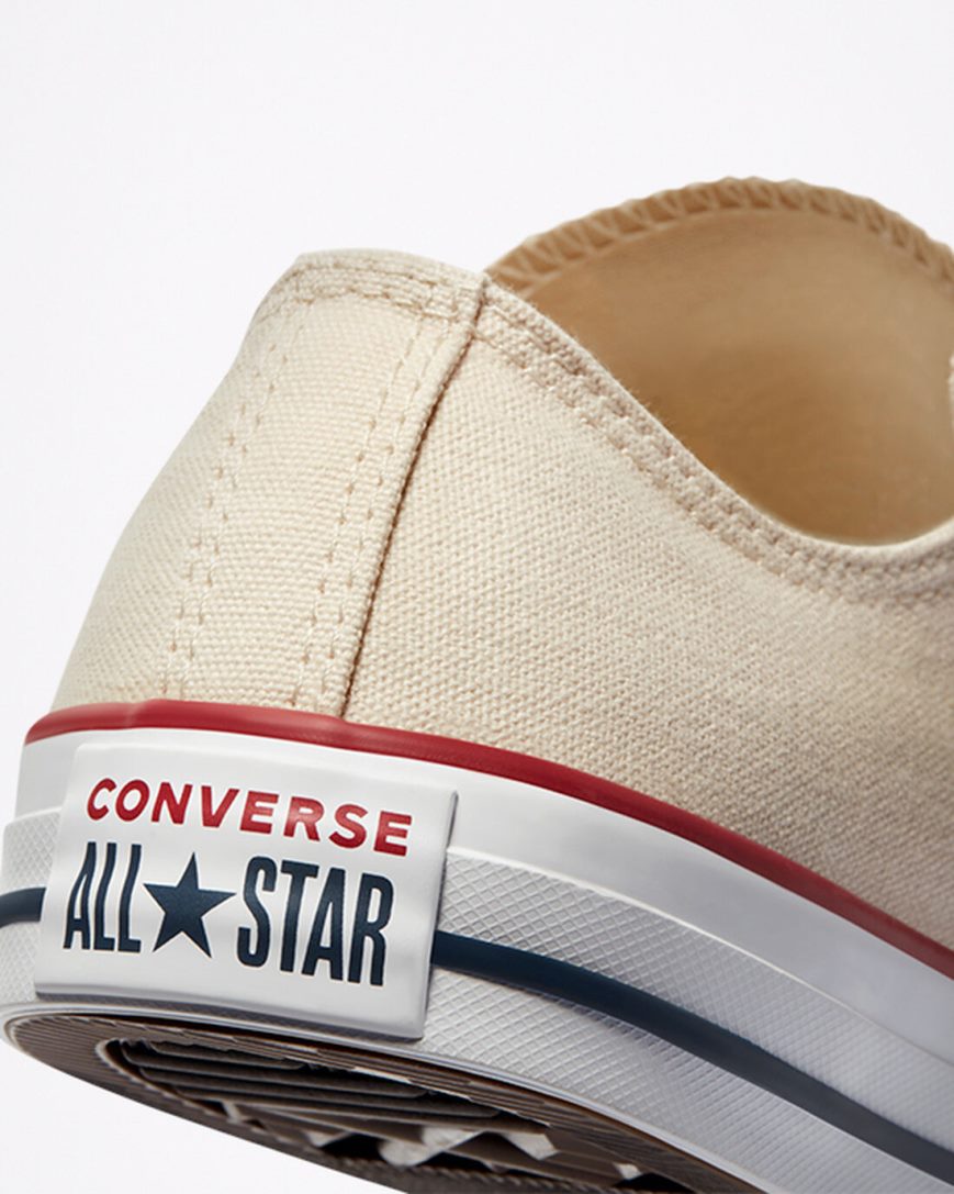 Women's Converse Chuck Taylor All Star Classic Low Top Shoes Beige White | AU 30C46N